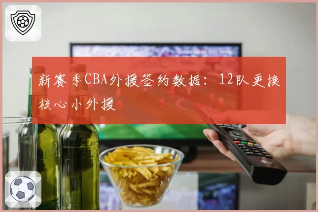 新赛季CBA外援签约数据:12队更换核心小外援